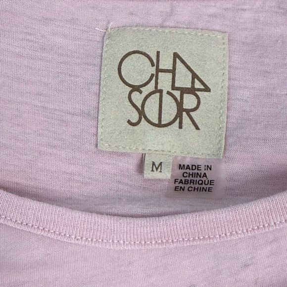 CHASER Pink Smocked Waist Blouson Top – Medium - Picture 3 of 3